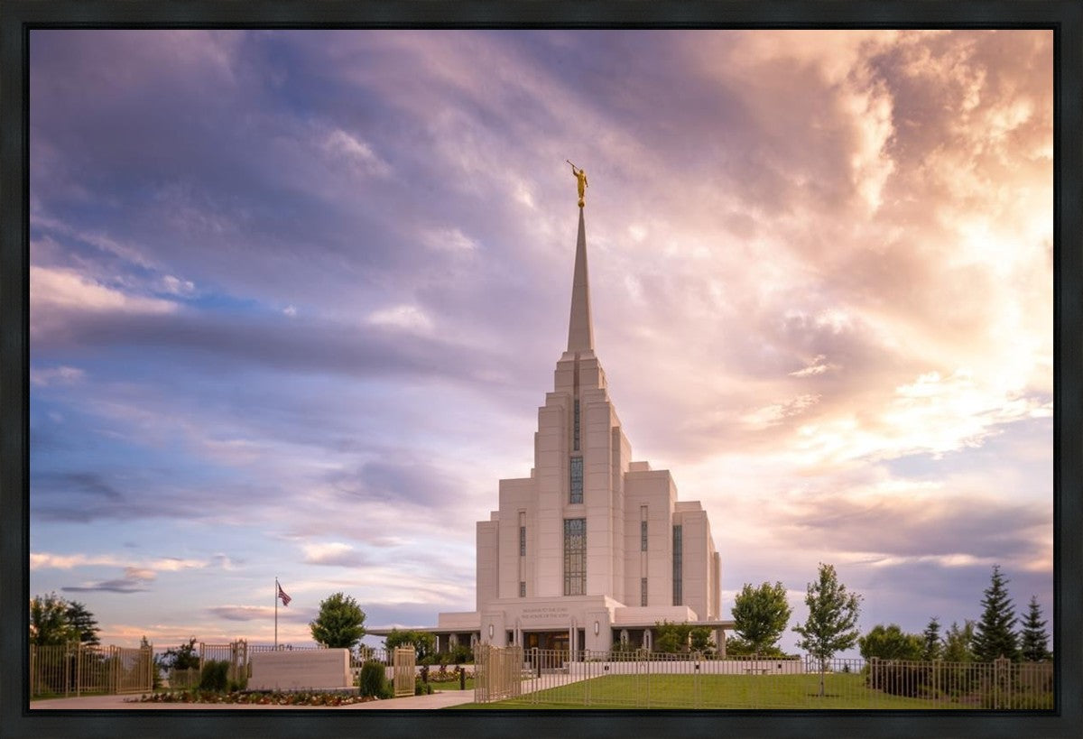 Rexburg Cloudy Gallery Wrap