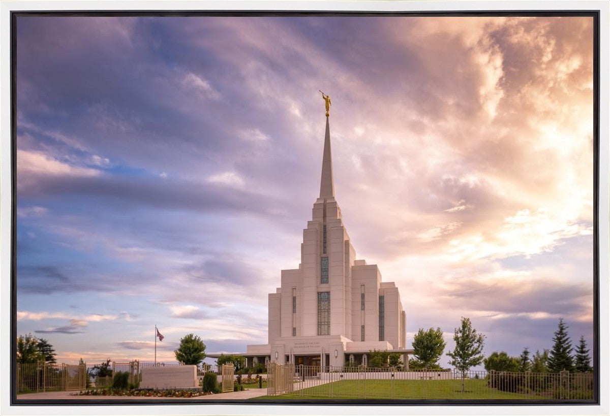 Rexburg Cloudy Gallery Wrap