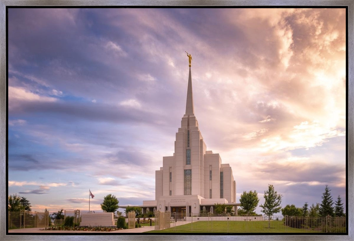Rexburg Cloudy Gallery Wrap