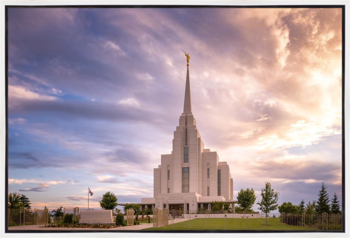 Rexburg Cloudy Gallery Wrap
