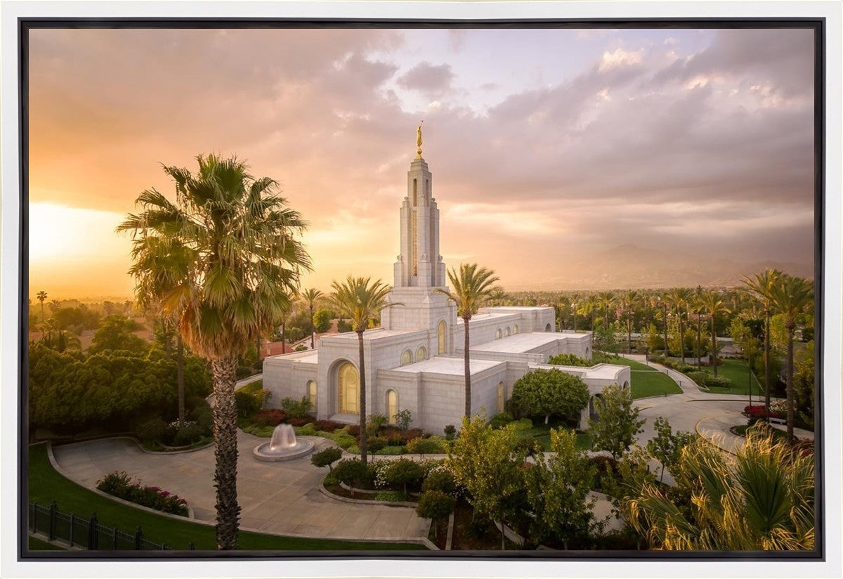 Redlands Golden from on High Gallery Wrap