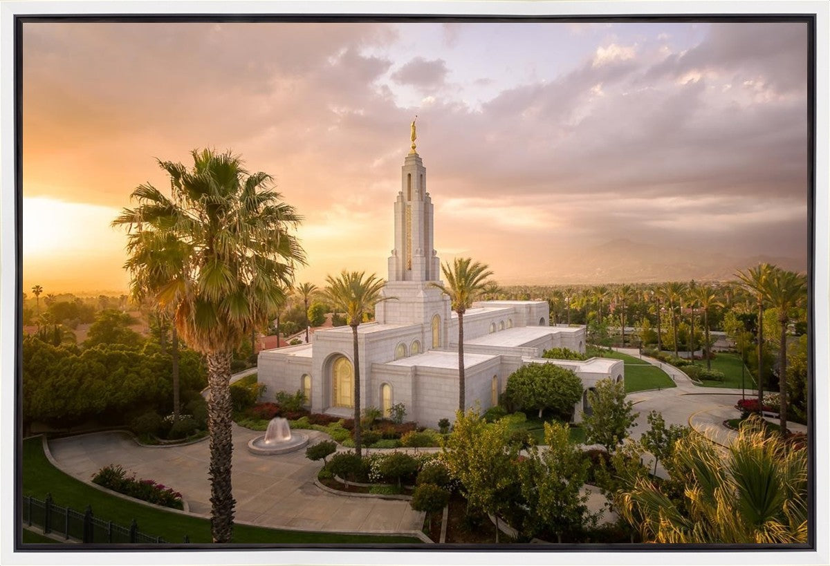 Redlands Golden from on High Gallery Wrap
