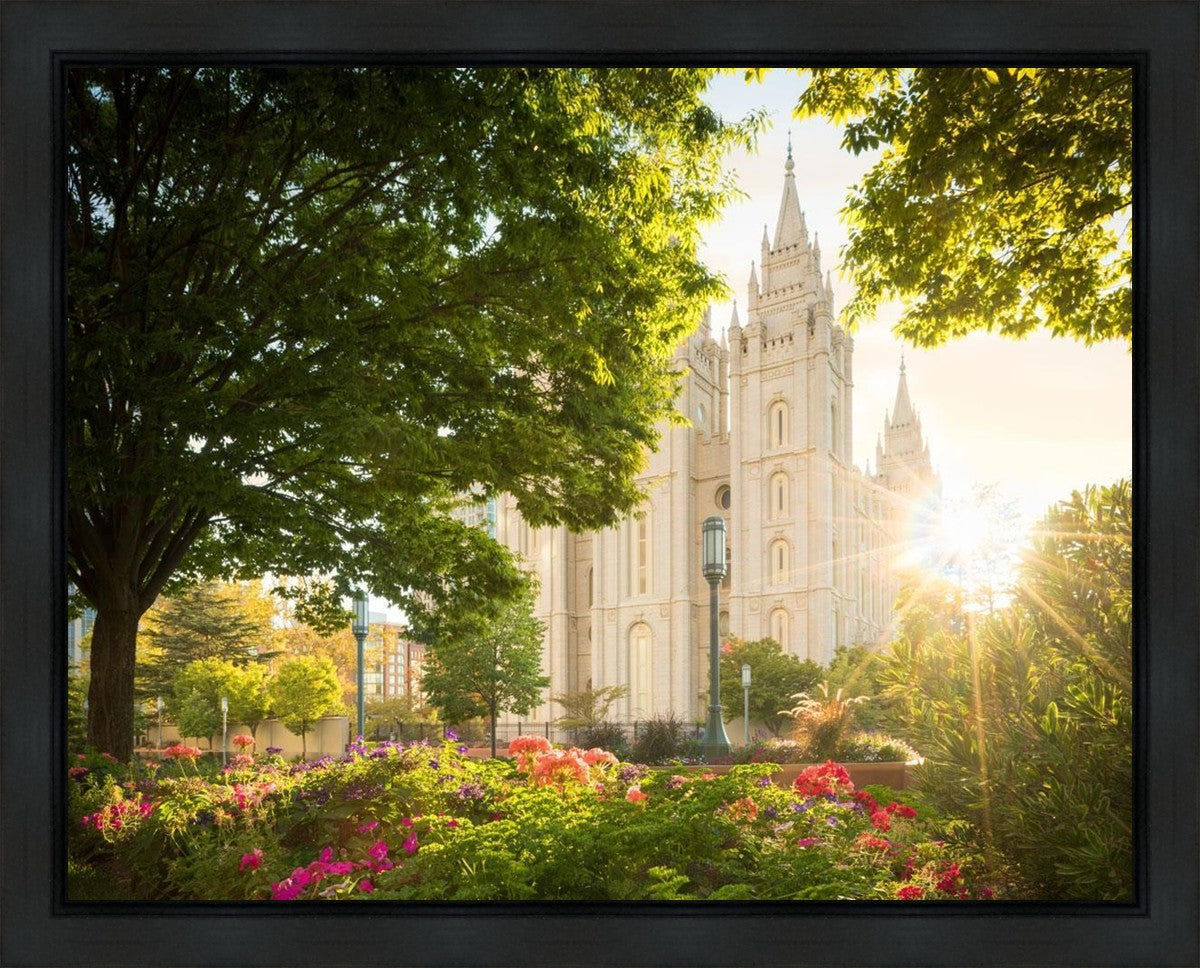 Salt Lake - The Lord is My Light Gallery Wrap
