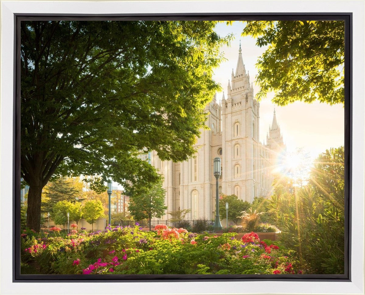 Salt Lake - The Lord is My Light Gallery Wrap
