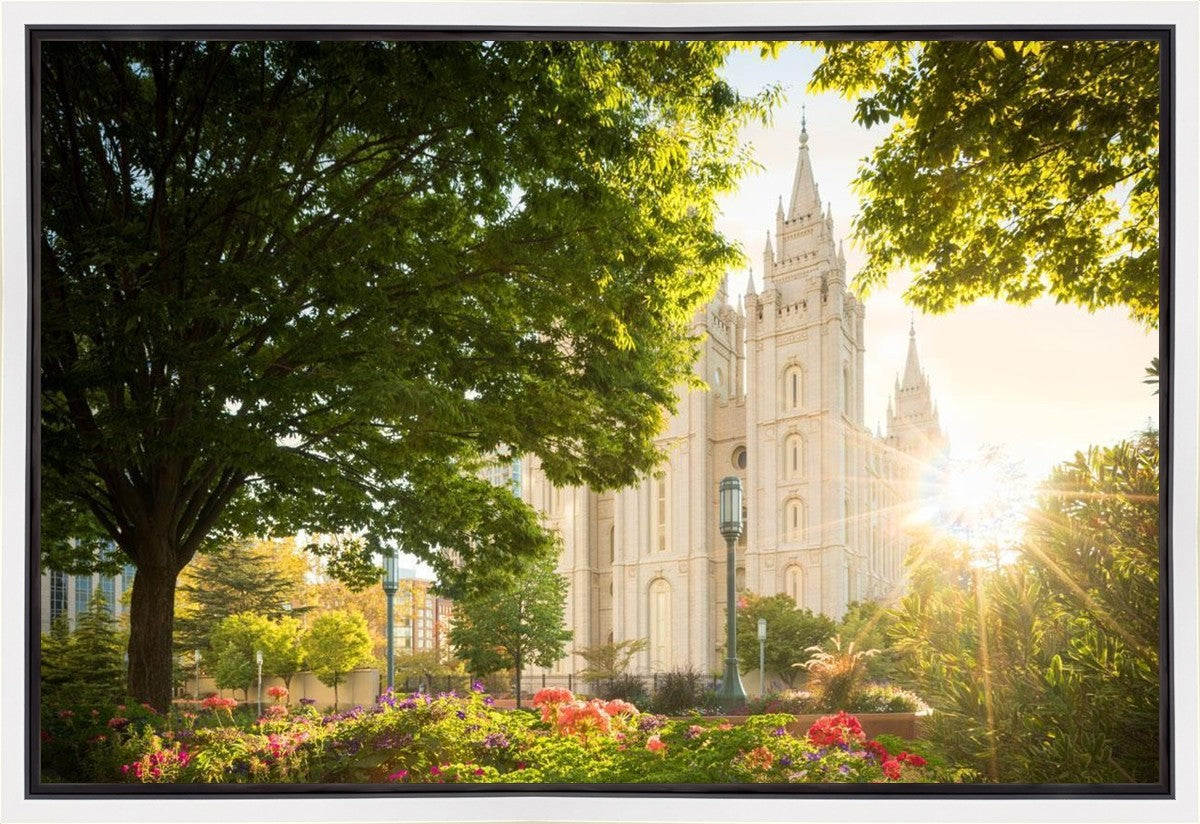 Salt Lake - The Lord is My Light Gallery Wrap