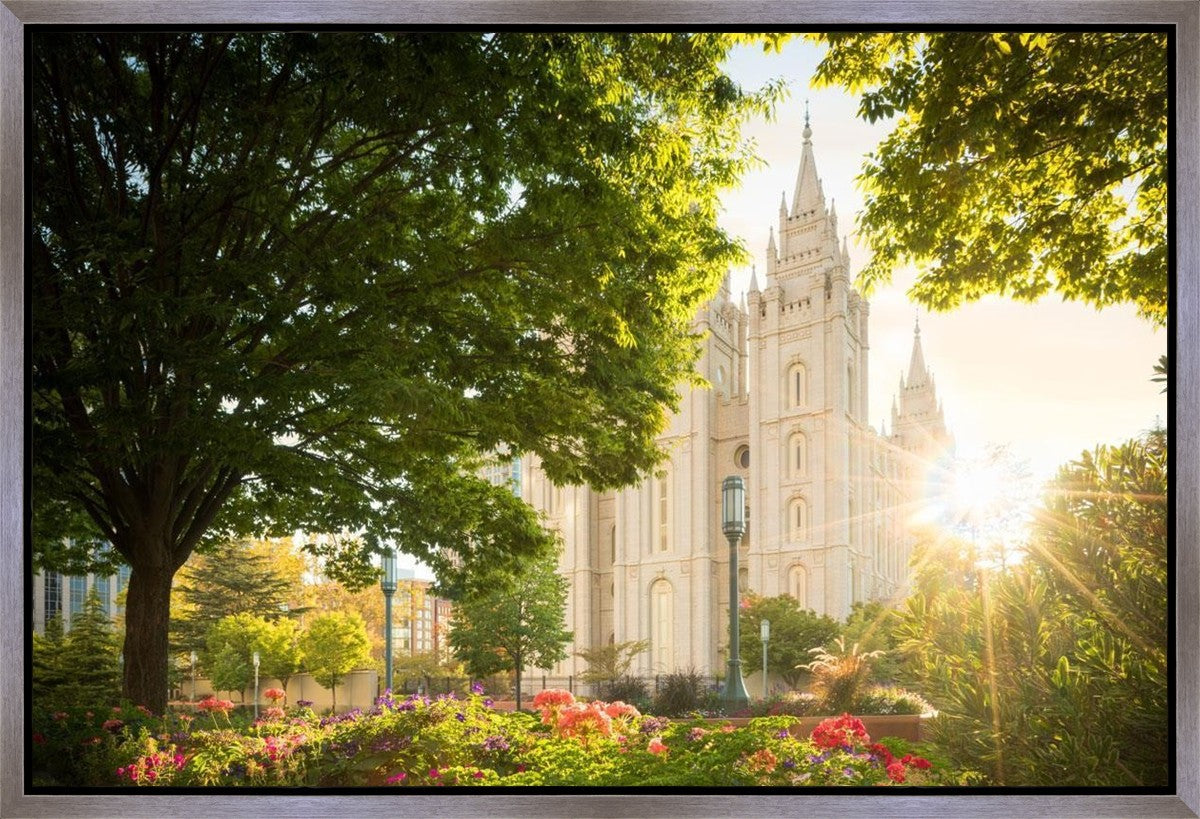 Salt Lake - The Lord is My Light Gallery Wrap