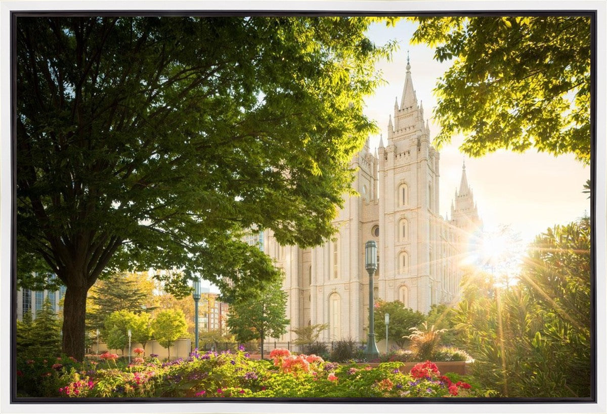 Salt Lake - The Lord is My Light Gallery Wrap