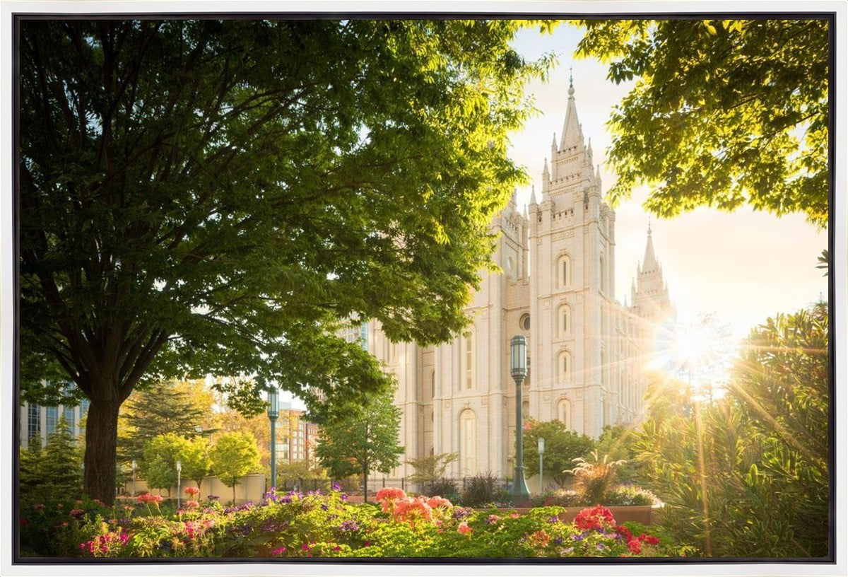 Salt Lake - The Lord is My Light Gallery Wrap