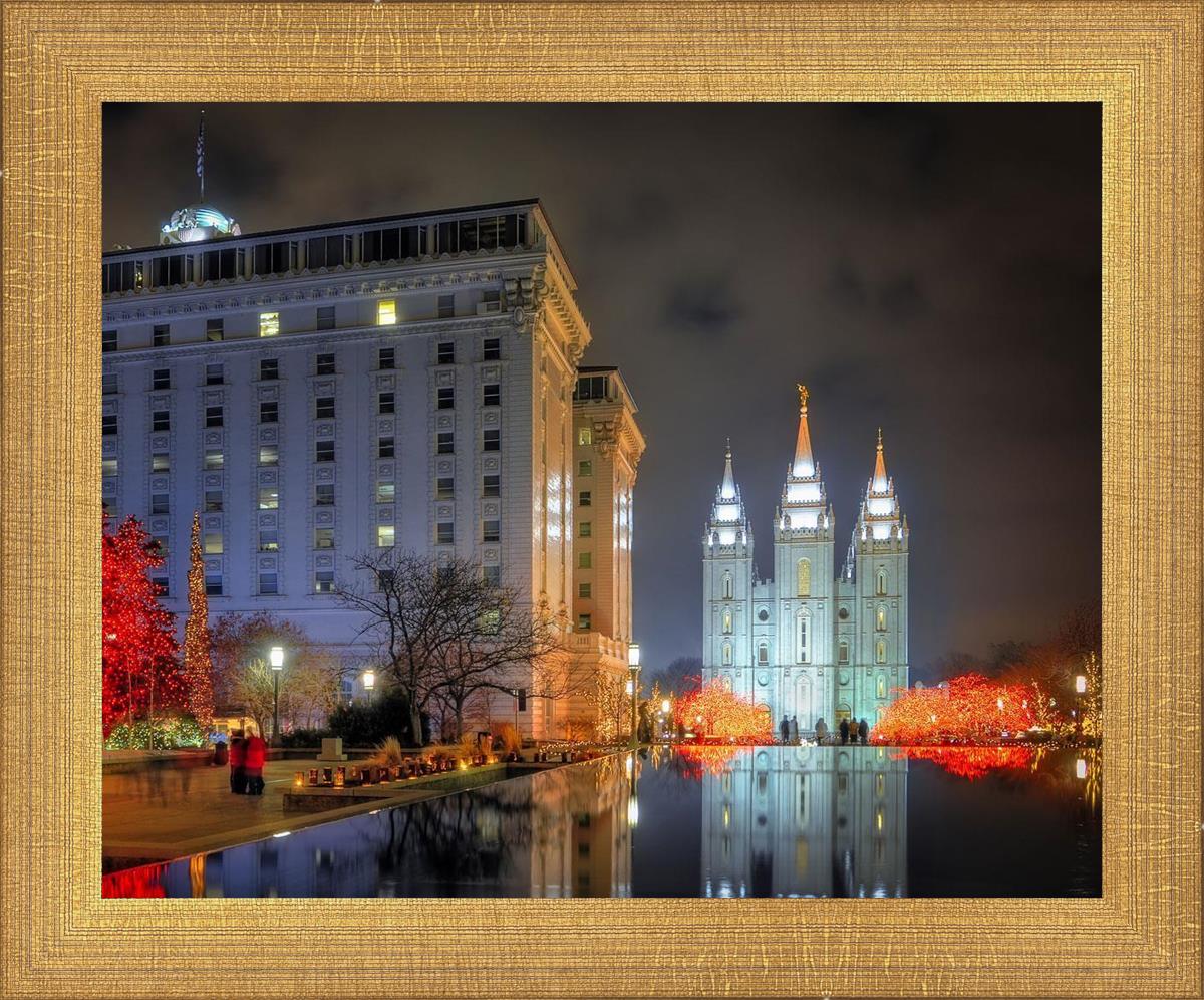 Temple Square Reflecting Pool