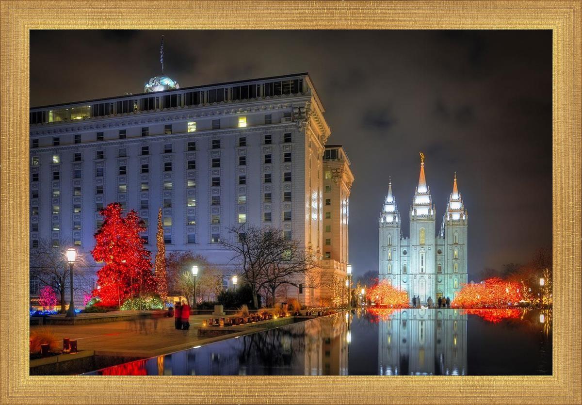 Temple Square Reflecting Pool