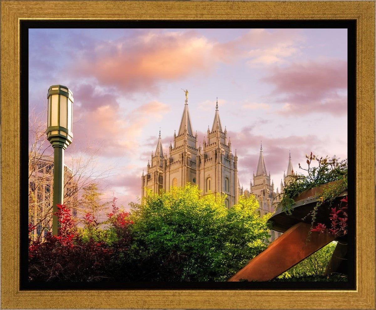 Temple Square Glorious Majesty of His Kingdom Gallery Wrap