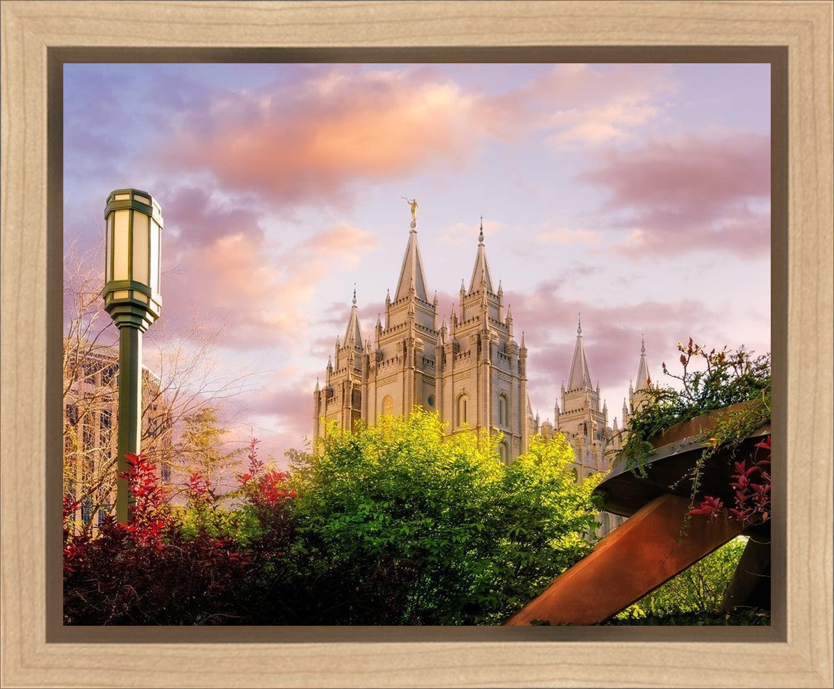 Temple Square Glorious Majesty of His Kingdom Gallery Wrap