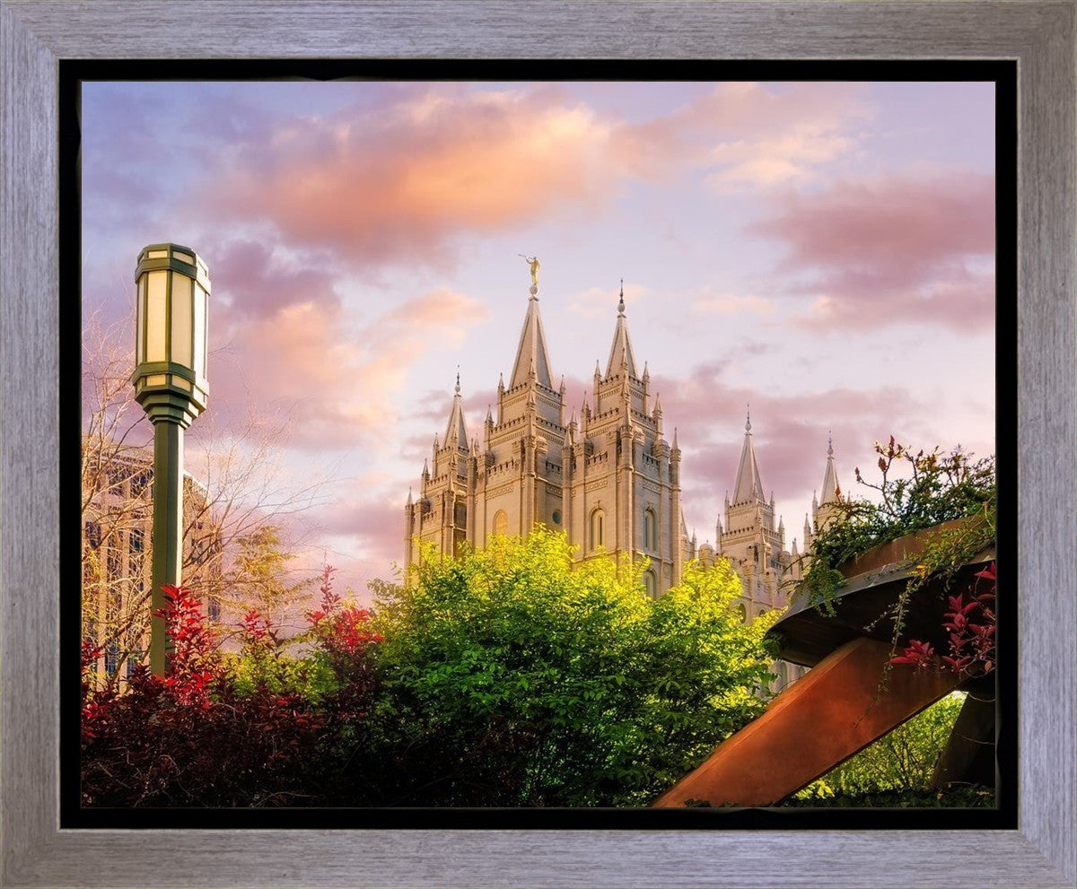Temple Square Glorious Majesty of His Kingdom Gallery Wrap