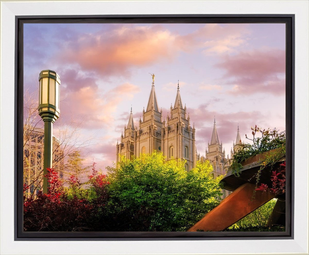 Temple Square Glorious Majesty of His Kingdom Gallery Wrap