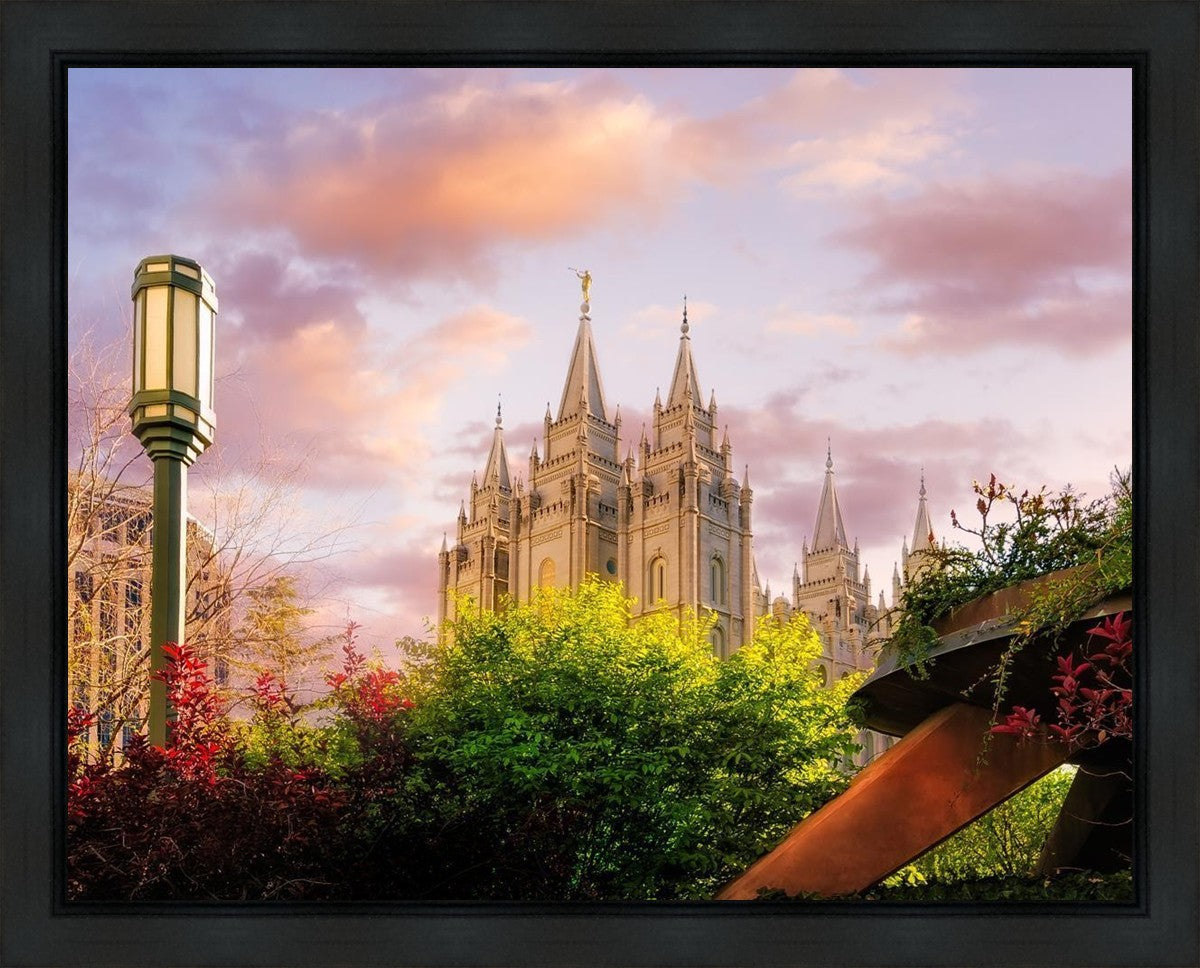 Temple Square Glorious Majesty of His Kingdom Gallery Wrap