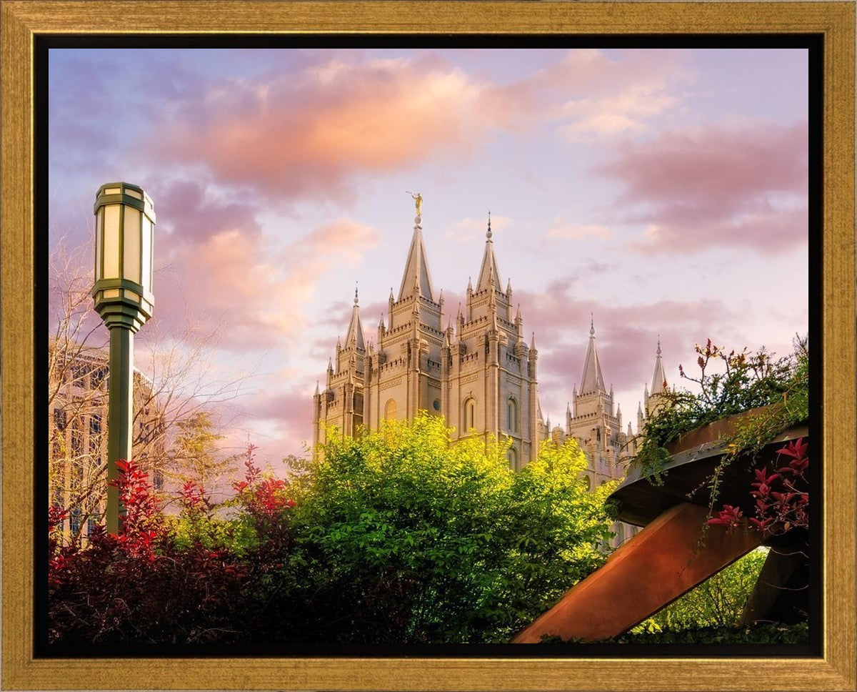 Temple Square Glorious Majesty of His Kingdom Gallery Wrap