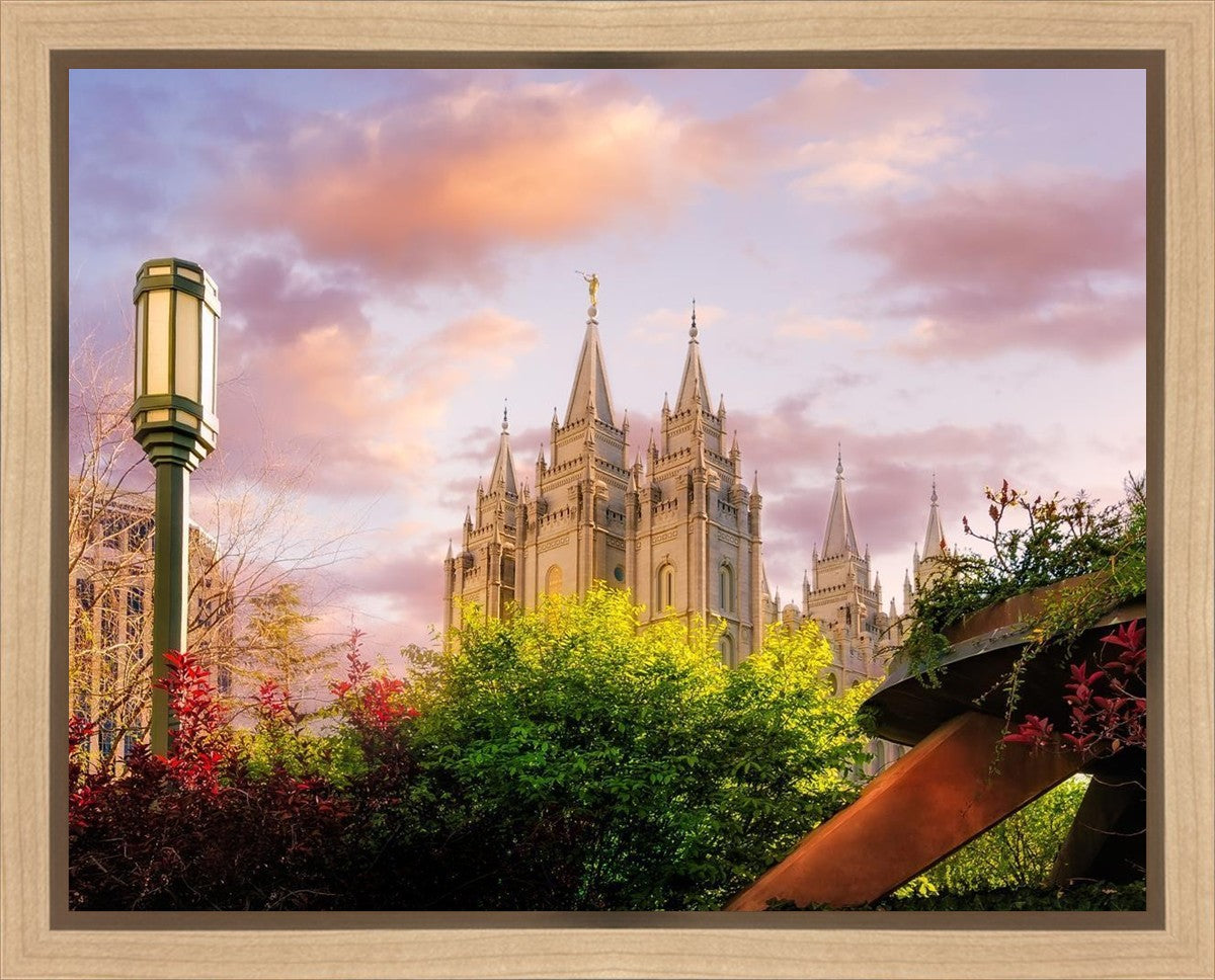 Temple Square Glorious Majesty of His Kingdom Gallery Wrap