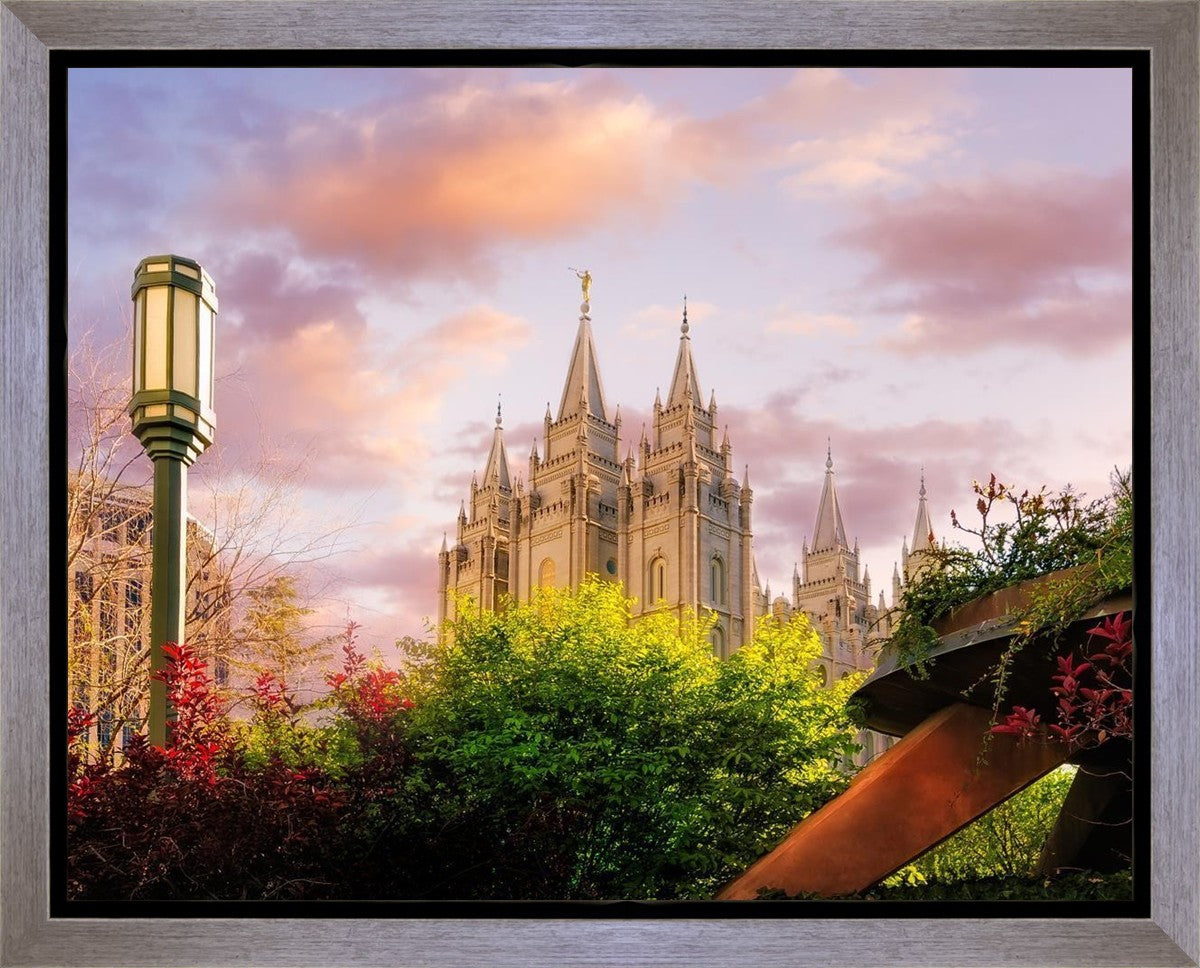 Temple Square Glorious Majesty of His Kingdom Gallery Wrap