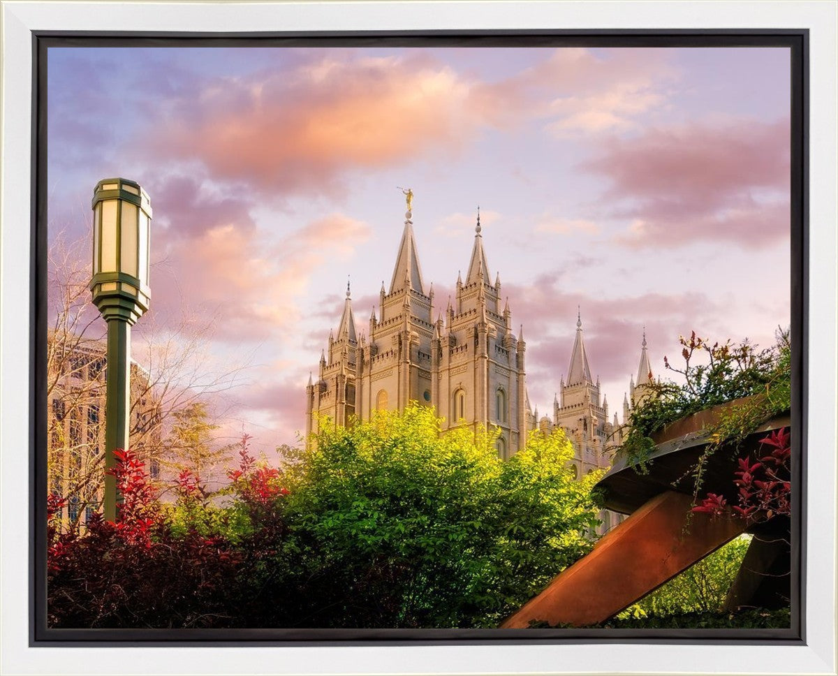 Temple Square Glorious Majesty of His Kingdom Gallery Wrap