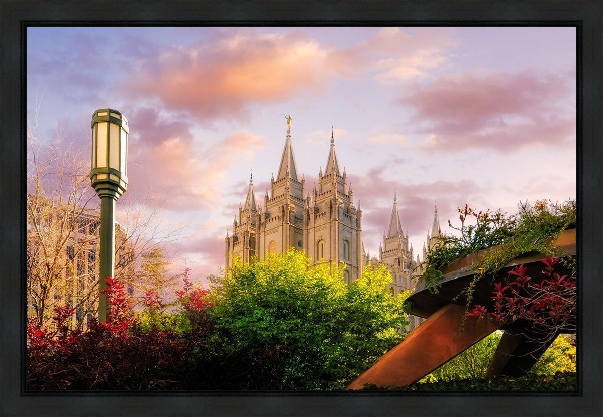 Temple Square Glorious Majesty of His Kingdom Gallery Wrap
