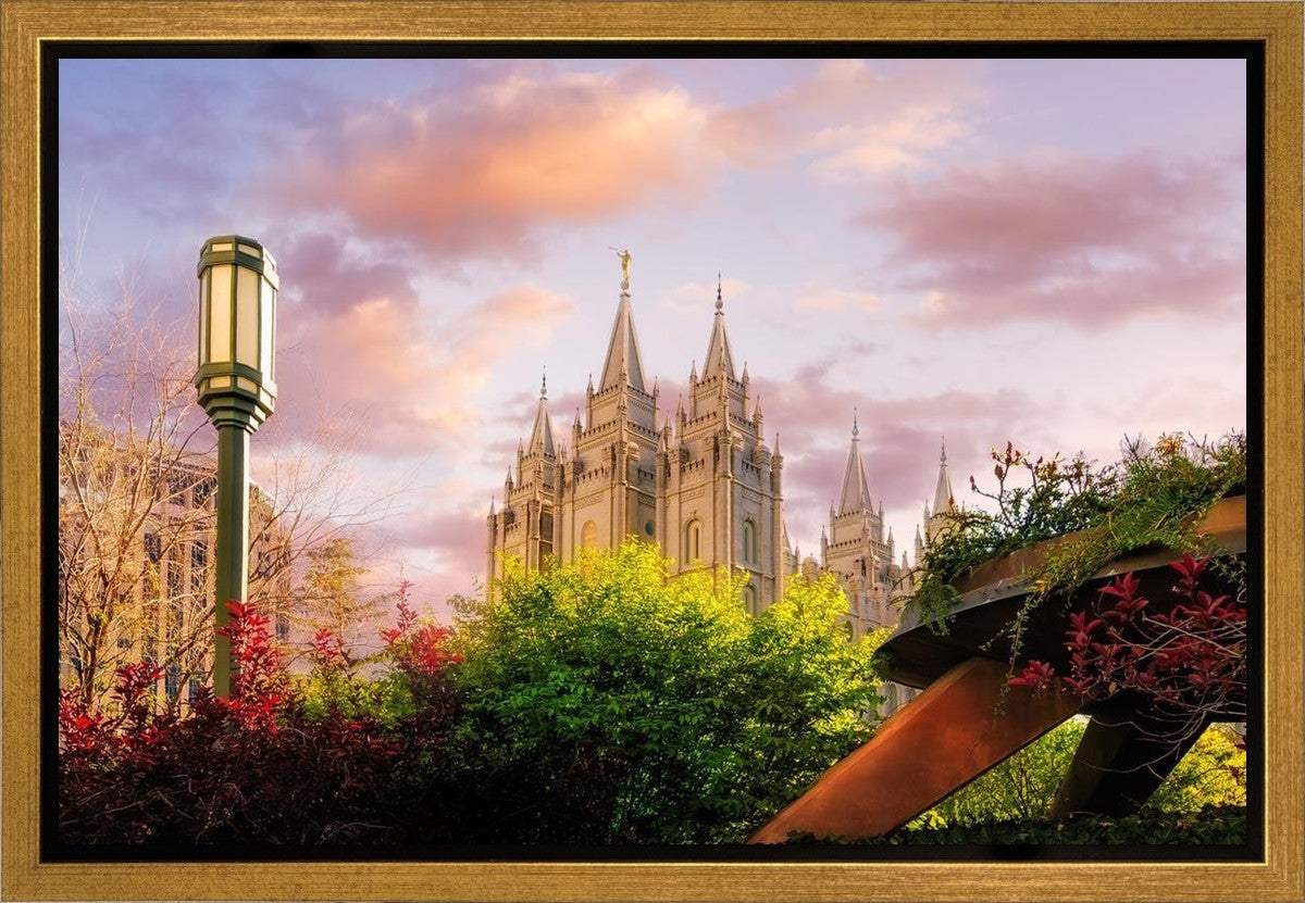 Temple Square Glorious Majesty of His Kingdom Gallery Wrap