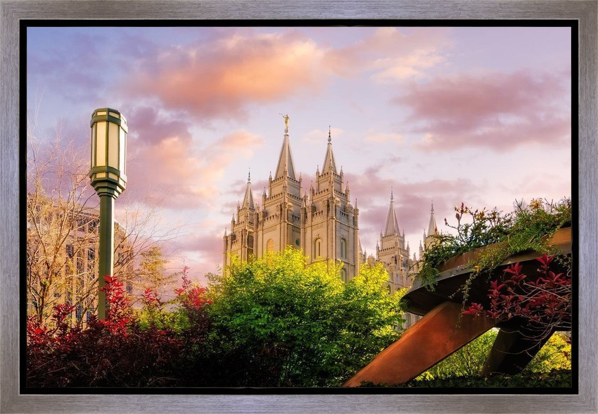 Temple Square Glorious Majesty of His Kingdom Gallery Wrap