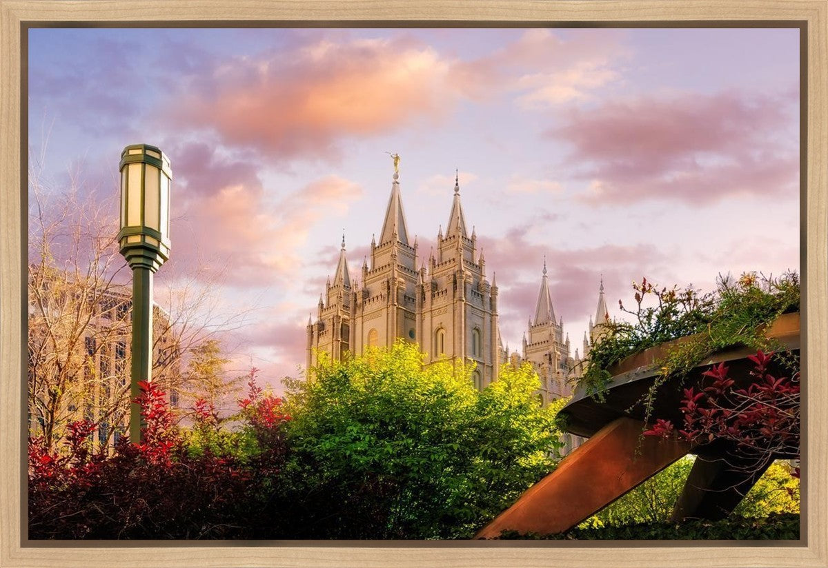 Temple Square Glorious Majesty of His Kingdom Gallery Wrap