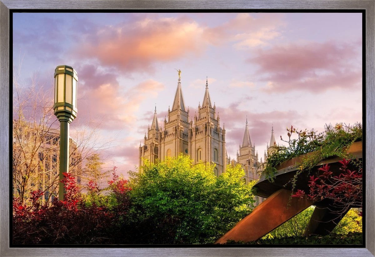 Temple Square Glorious Majesty of His Kingdom Gallery Wrap