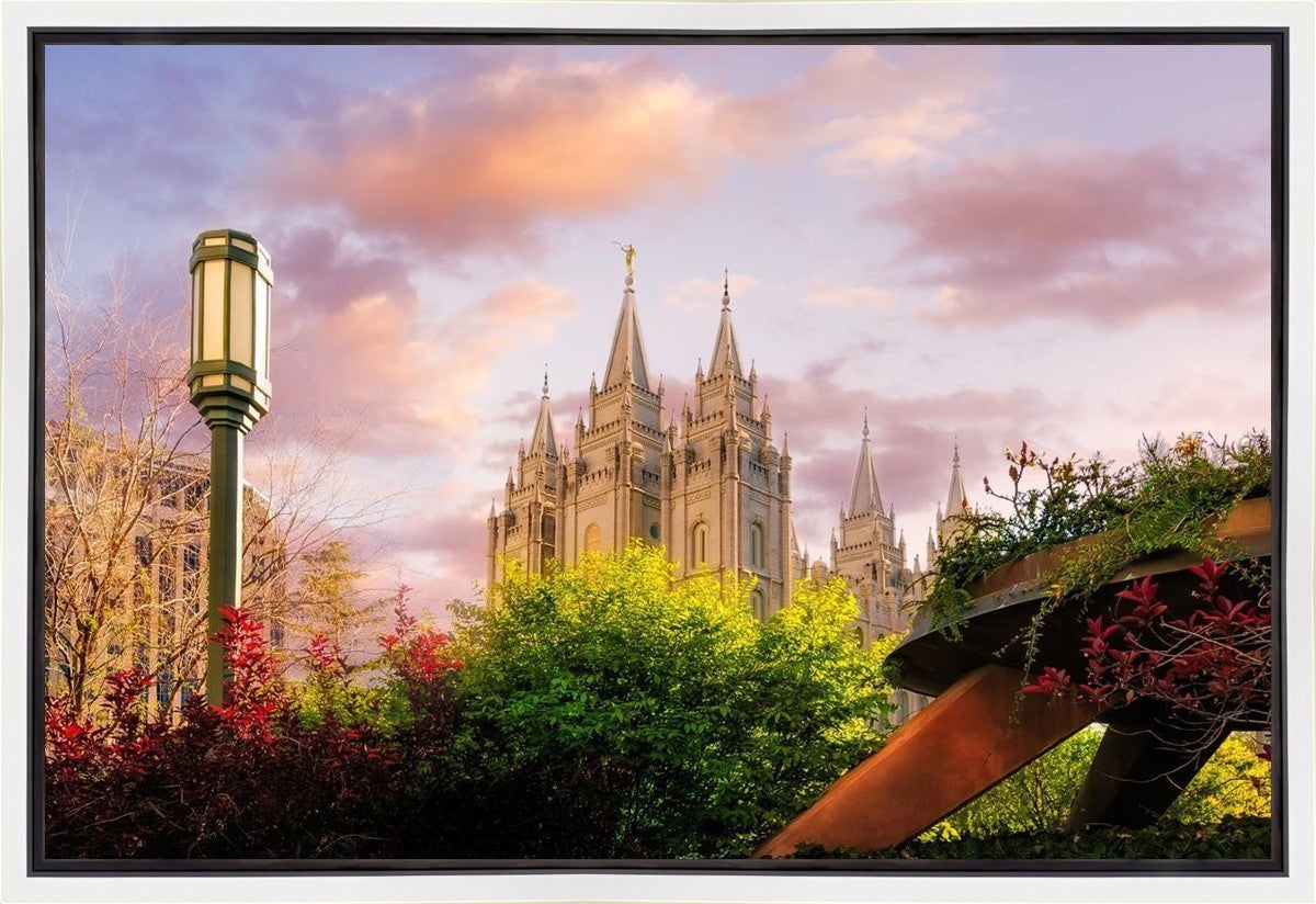 Temple Square Glorious Majesty of His Kingdom Gallery Wrap