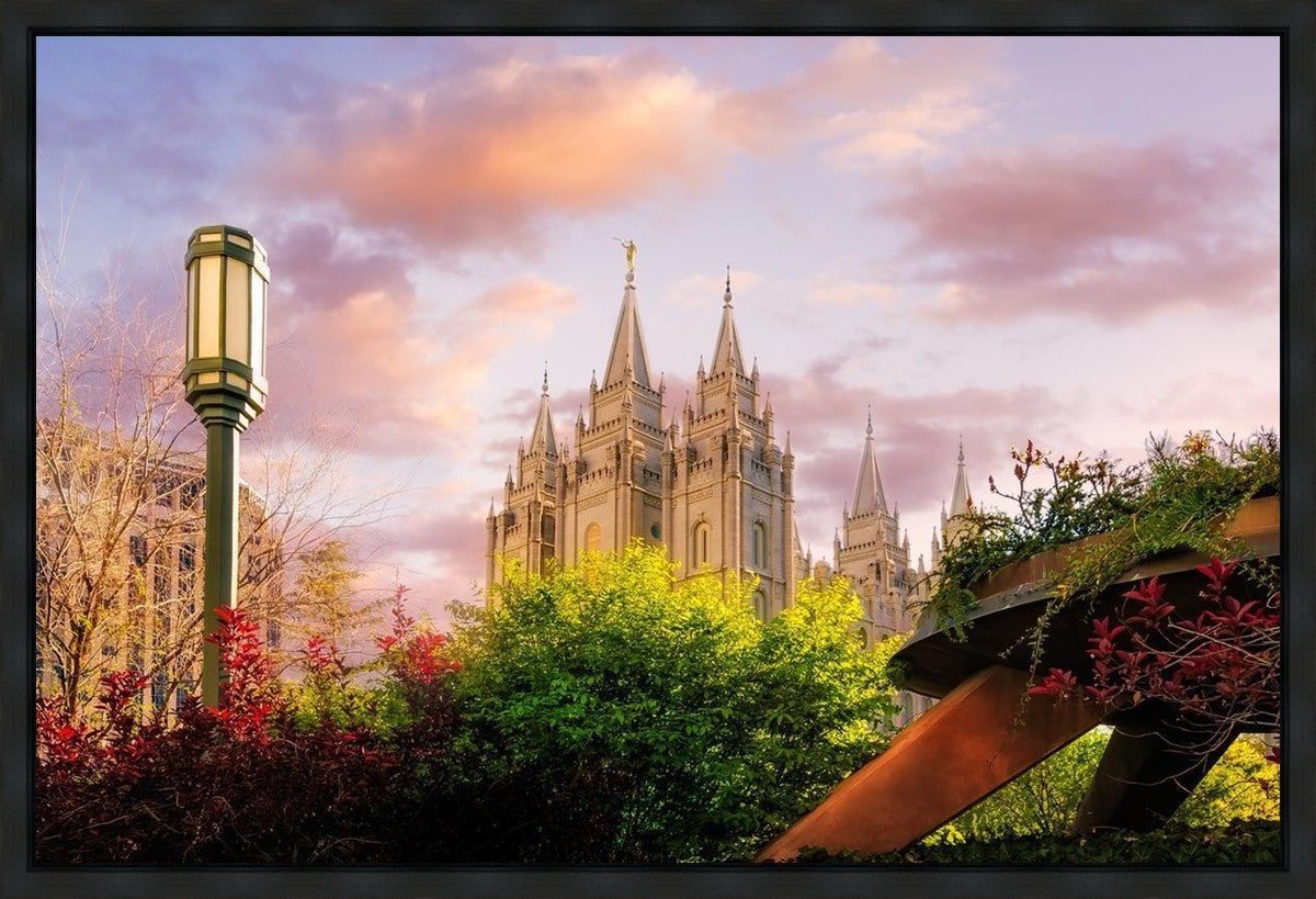 Temple Square Glorious Majesty of His Kingdom Gallery Wrap