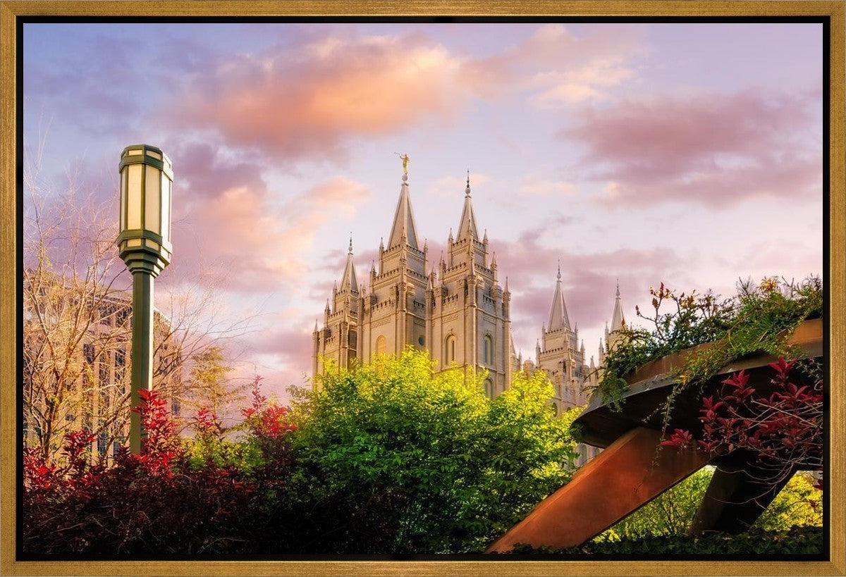 Temple Square Glorious Majesty of His Kingdom Gallery Wrap