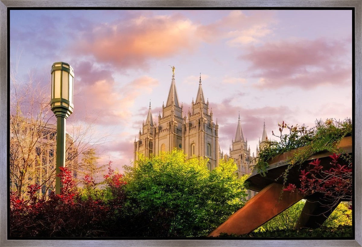 Temple Square Glorious Majesty of His Kingdom Gallery Wrap