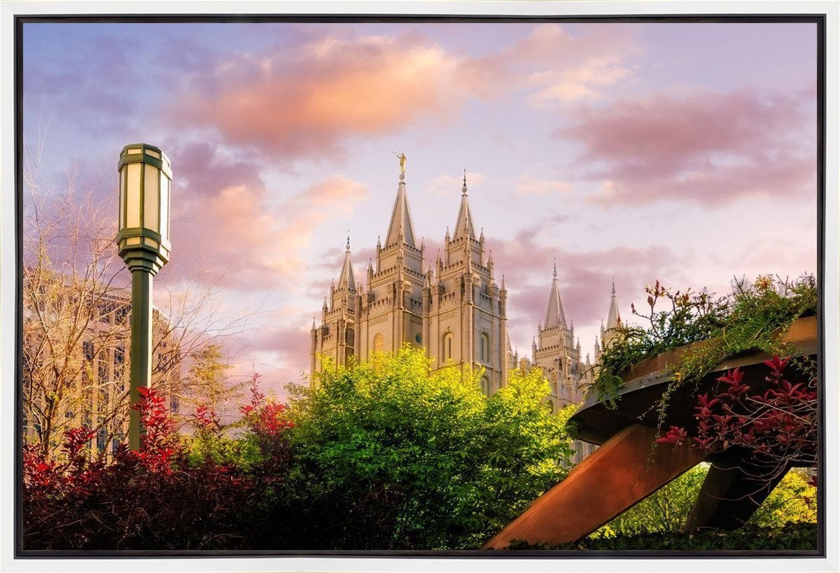 Temple Square Glorious Majesty of His Kingdom Gallery Wrap