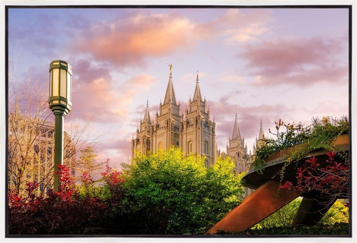 Temple Square Glorious Majesty of His Kingdom Gallery Wrap