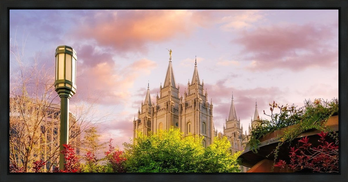 Temple Square Glorious Majesty of His Kingdom Gallery Wrap