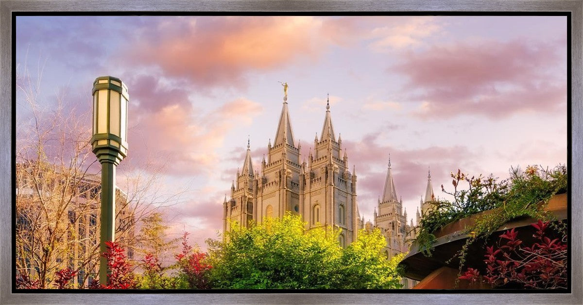 Temple Square Glorious Majesty of His Kingdom Gallery Wrap