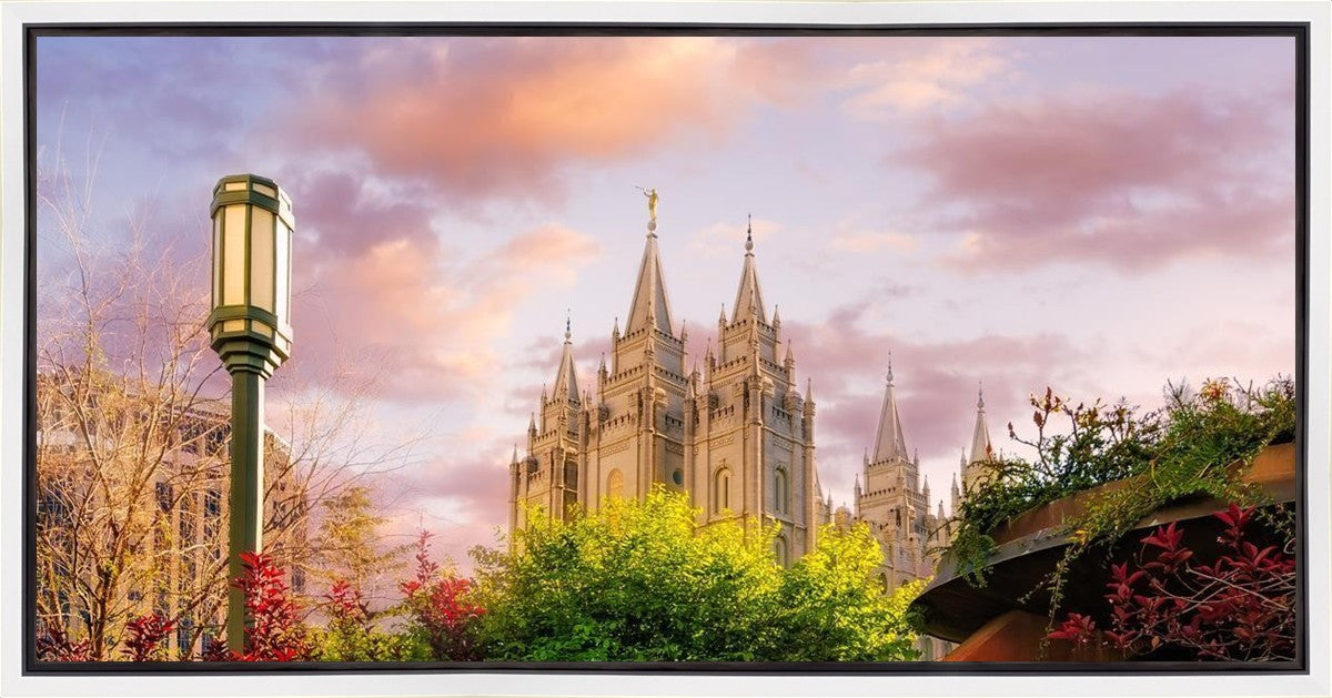 Temple Square Glorious Majesty of His Kingdom Gallery Wrap