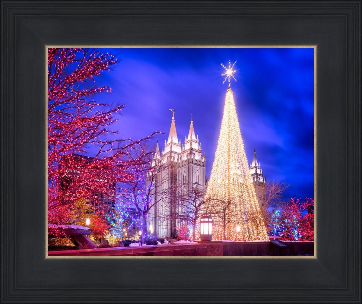 Temple Square Christmas Tree