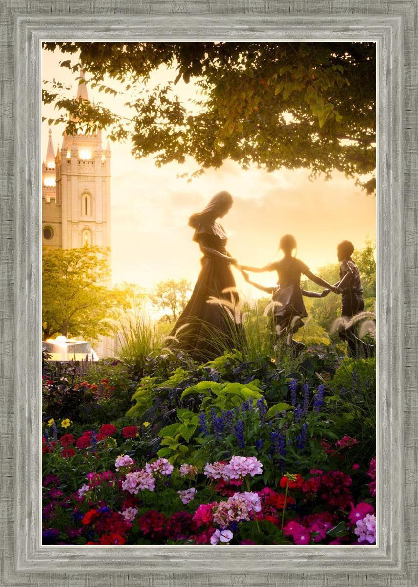 Temple Square Ring Around the Rosies