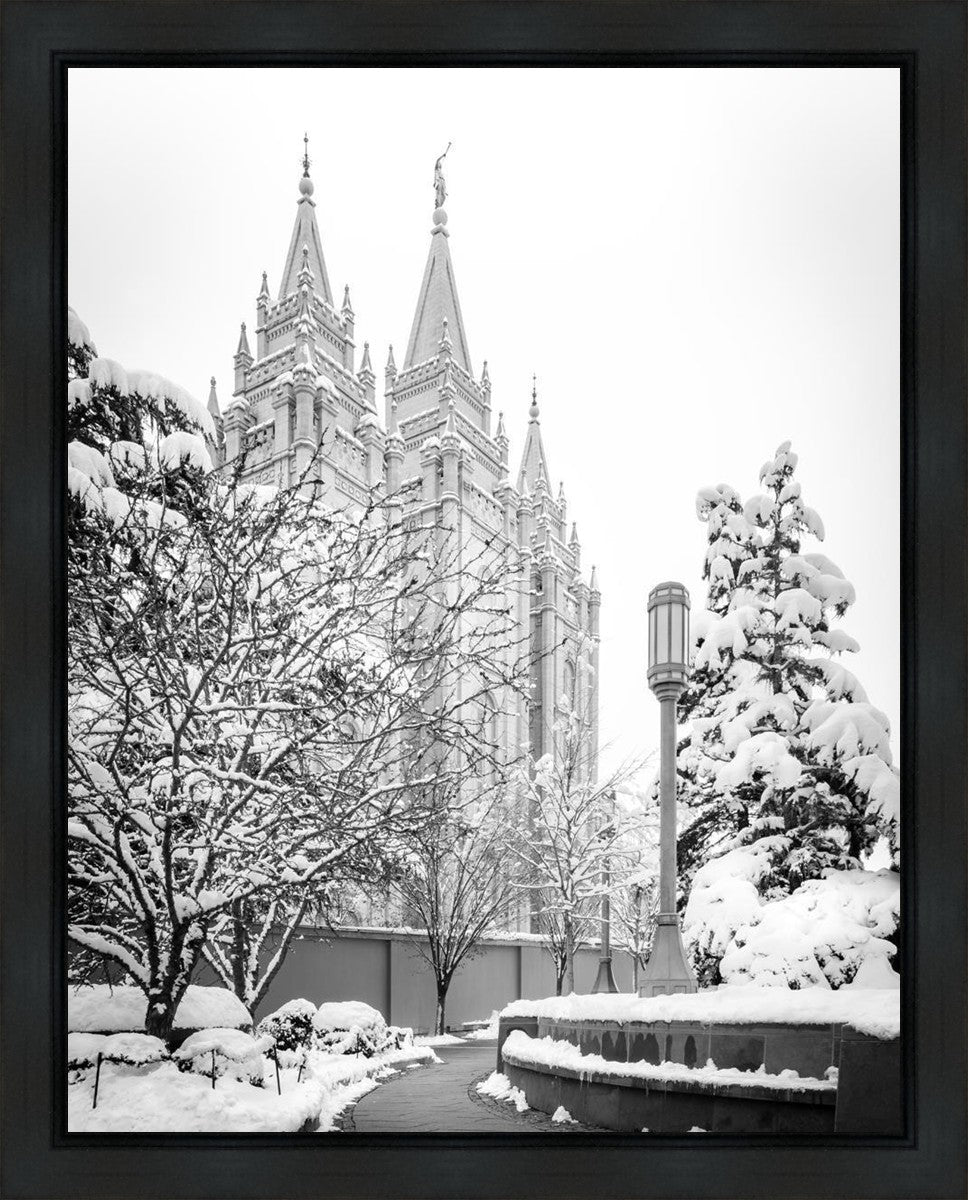 Salt Lake White Christmas Gallery Wrap