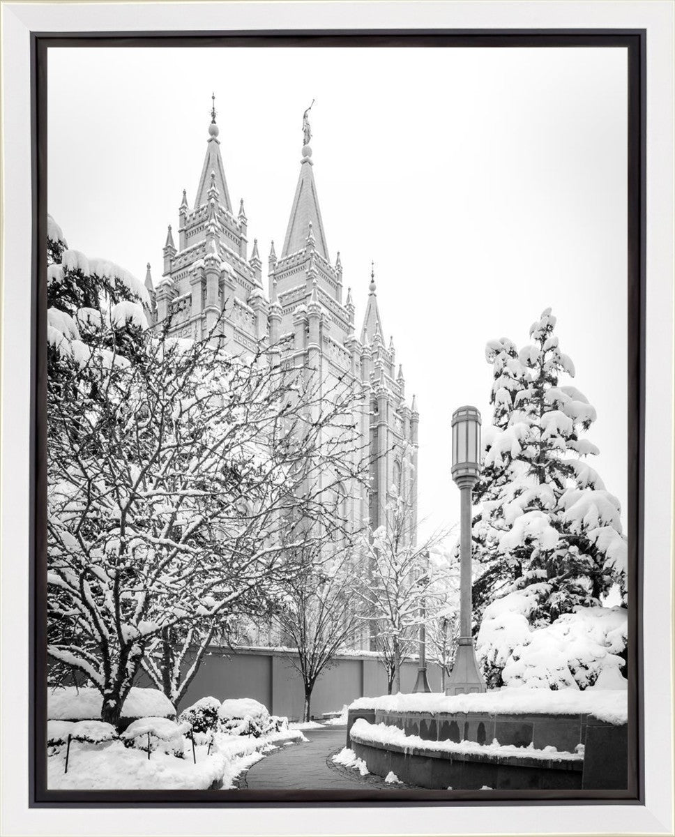 Salt Lake White Christmas Gallery Wrap