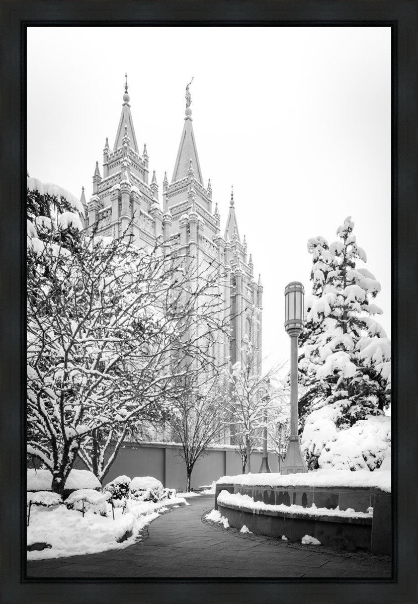 Salt Lake White Christmas Gallery Wrap