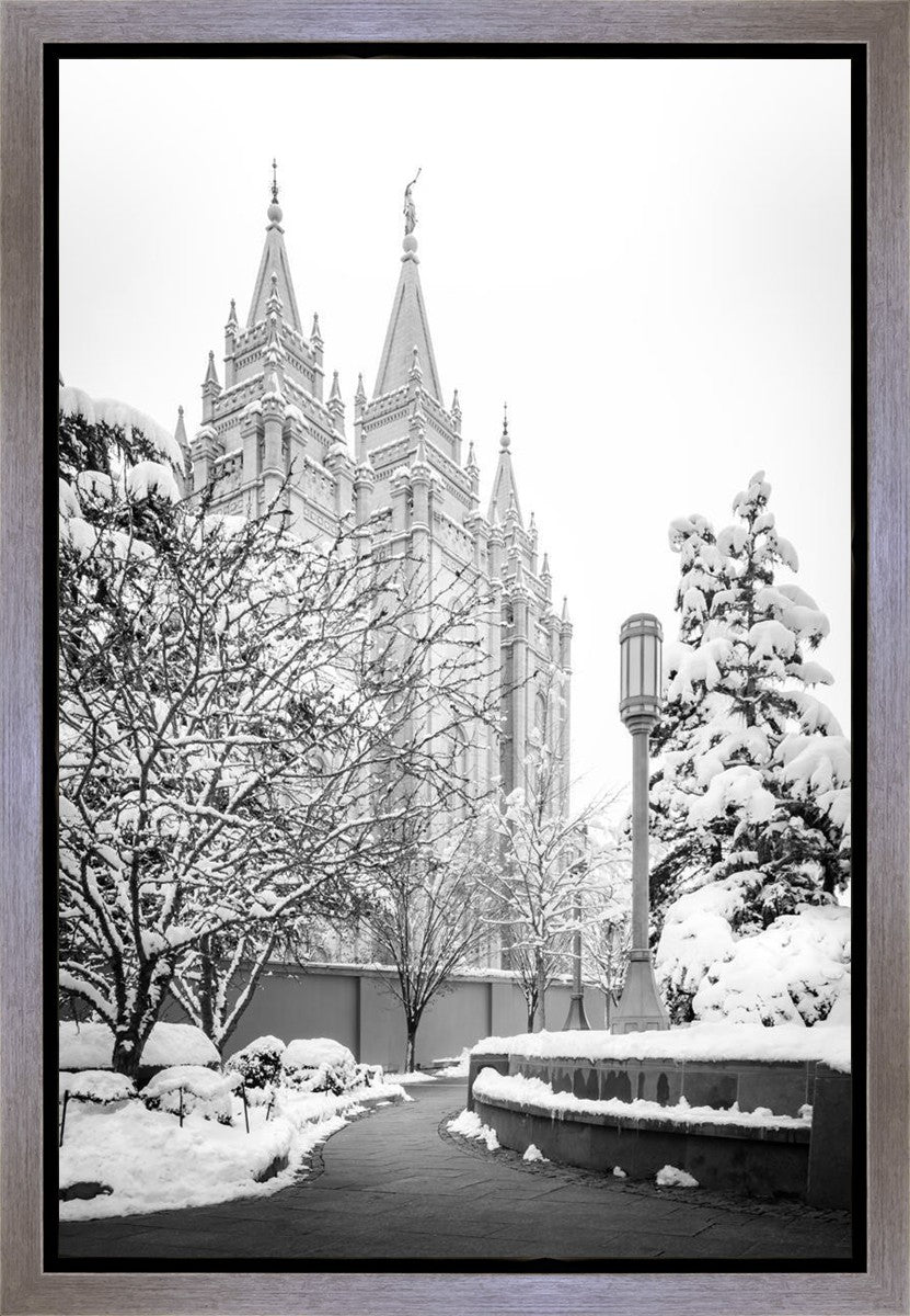 Salt Lake White Christmas Gallery Wrap