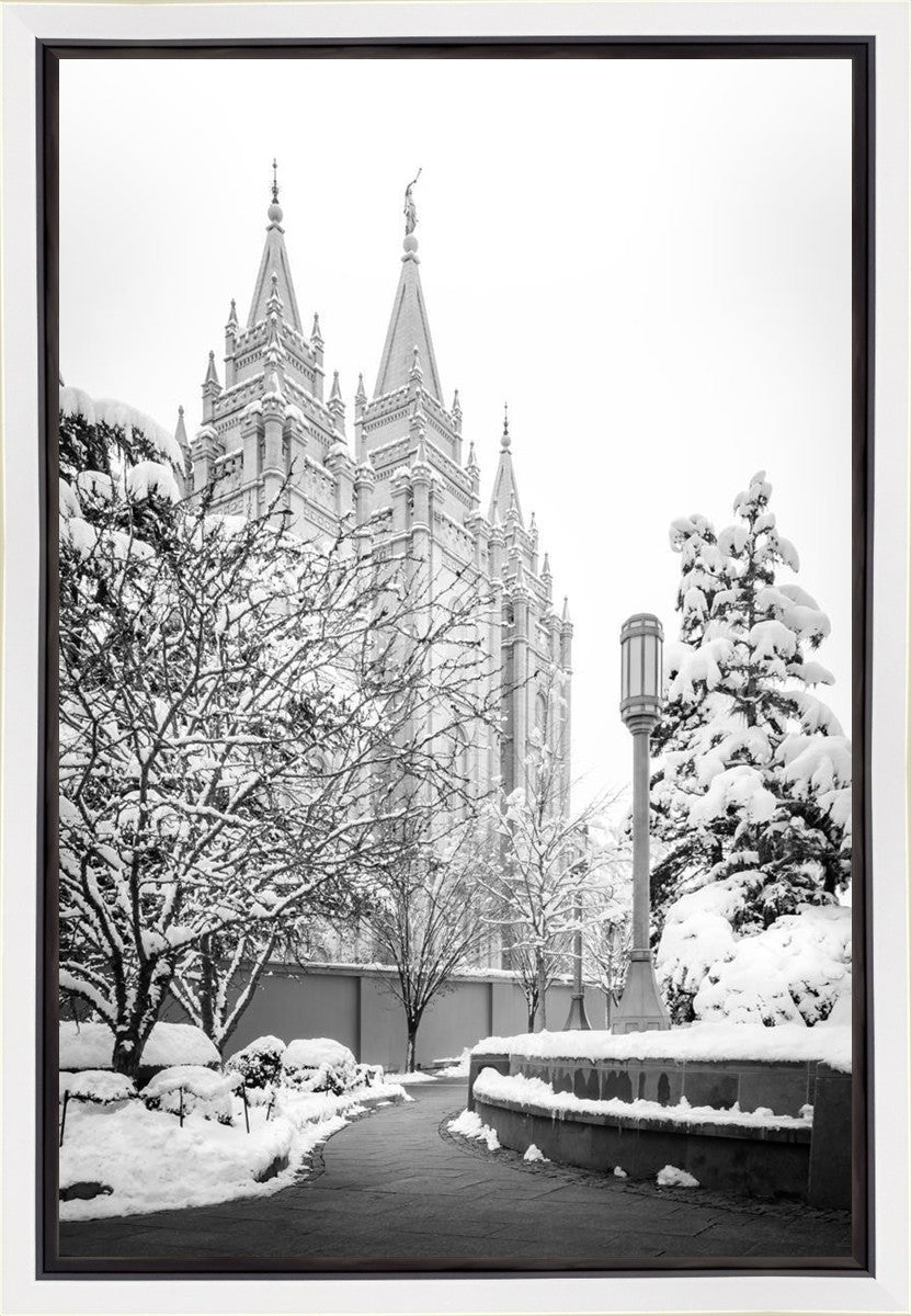 Salt Lake White Christmas Gallery Wrap
