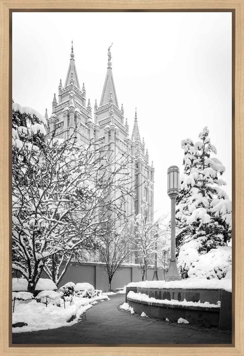 Salt Lake White Christmas Gallery Wrap