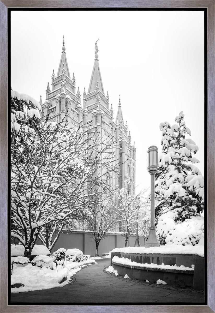 Salt Lake White Christmas Gallery Wrap