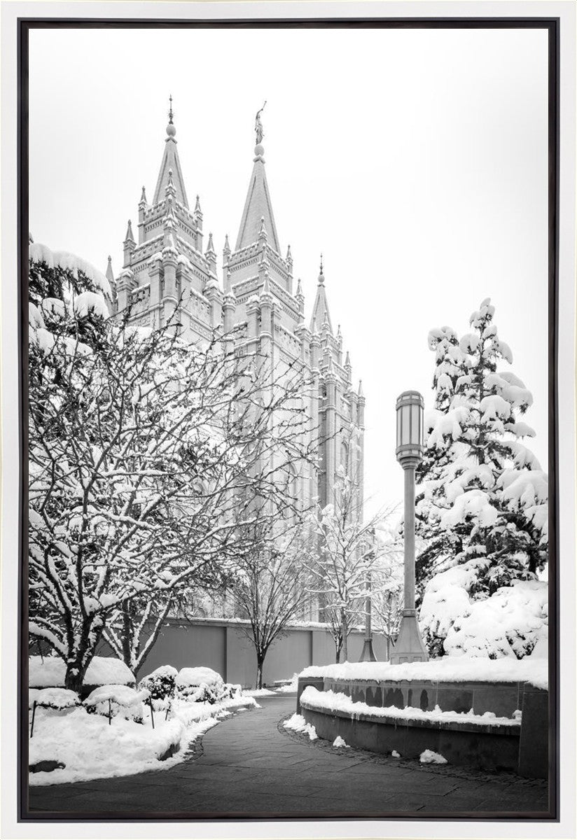 Salt Lake White Christmas Gallery Wrap