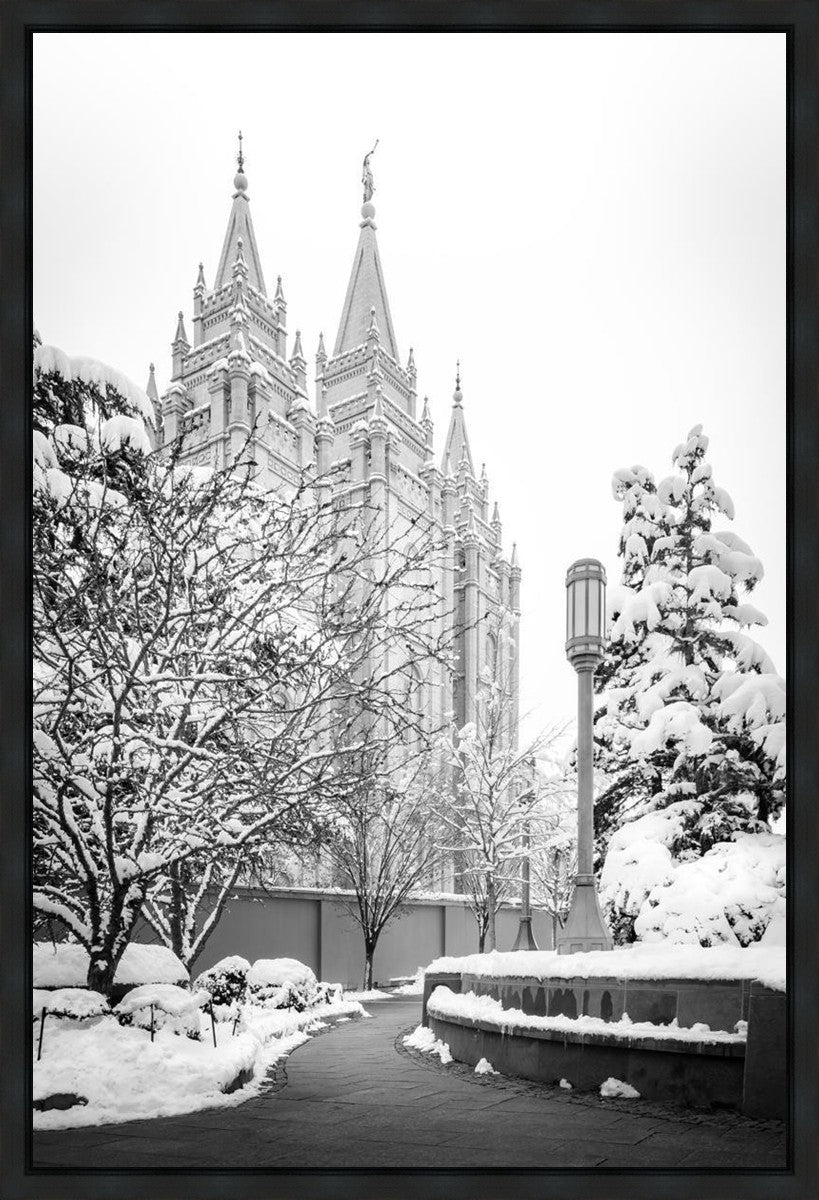 Salt Lake White Christmas Gallery Wrap