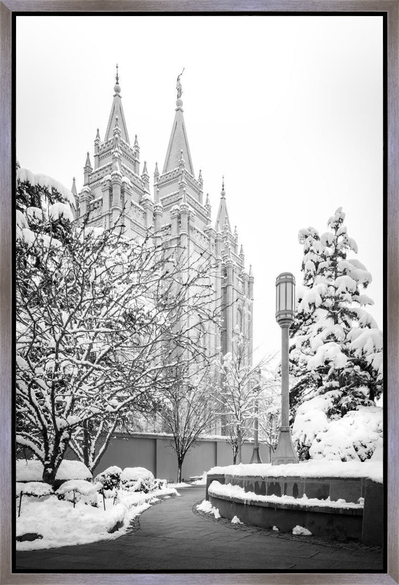 Salt Lake White Christmas Gallery Wrap