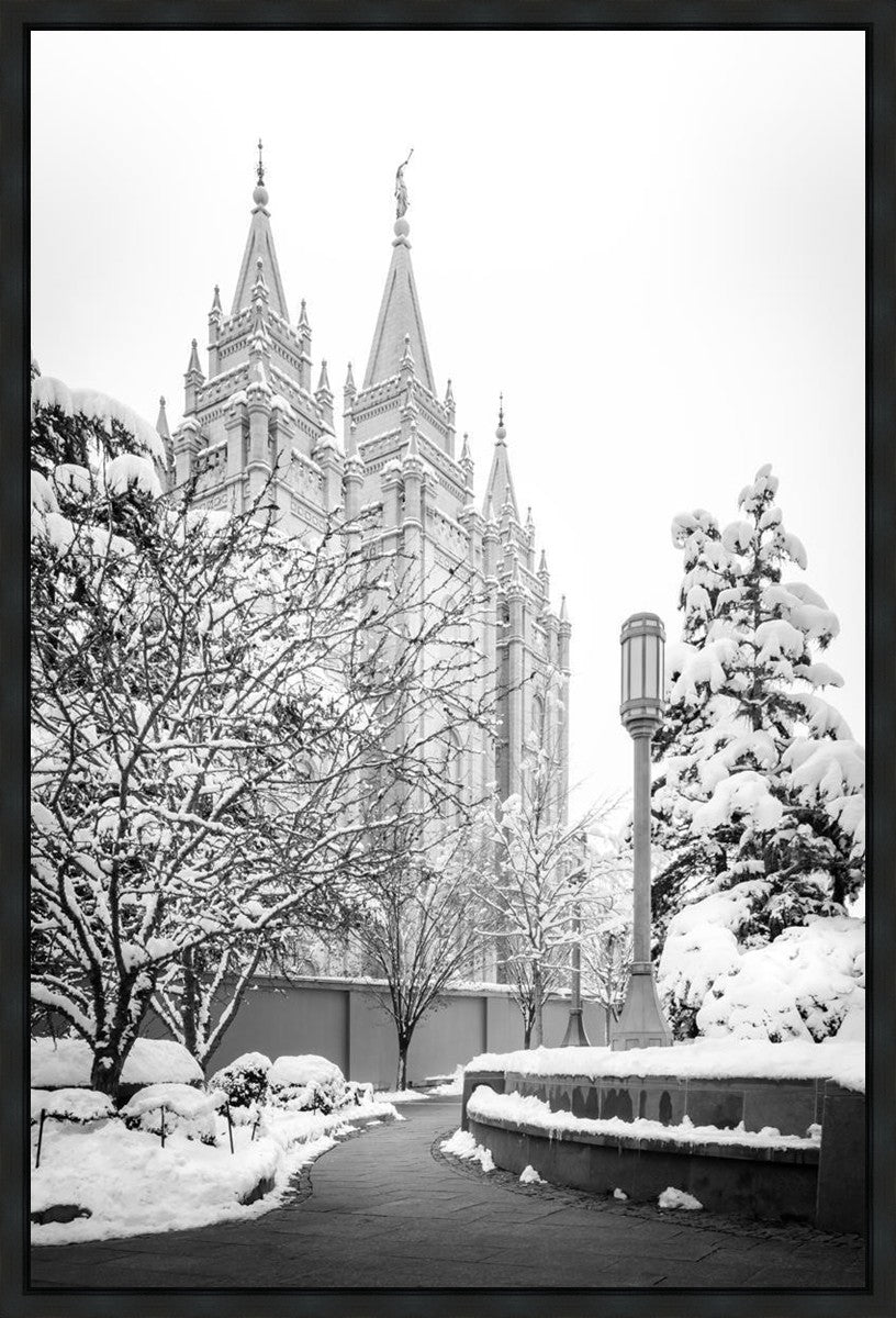 Salt Lake White Christmas Gallery Wrap